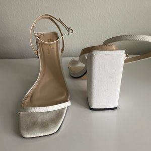 Sergio Todzi Strappy White Heel
